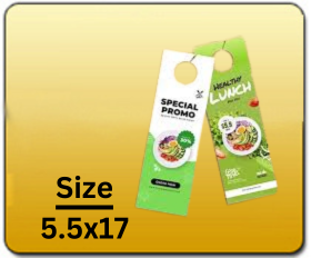 Door Hangers - 5.5x17